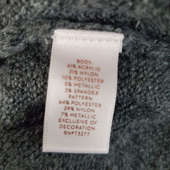 Lauren Conrad gray sweater with sequined penguin - Picture 3 of 8